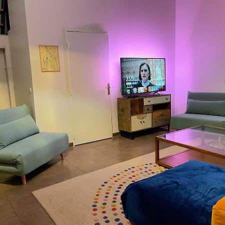 סן-דני Magnifique Villa Avec Jacuzzi Au Pied Du Stade מראה חיצוני תמונה