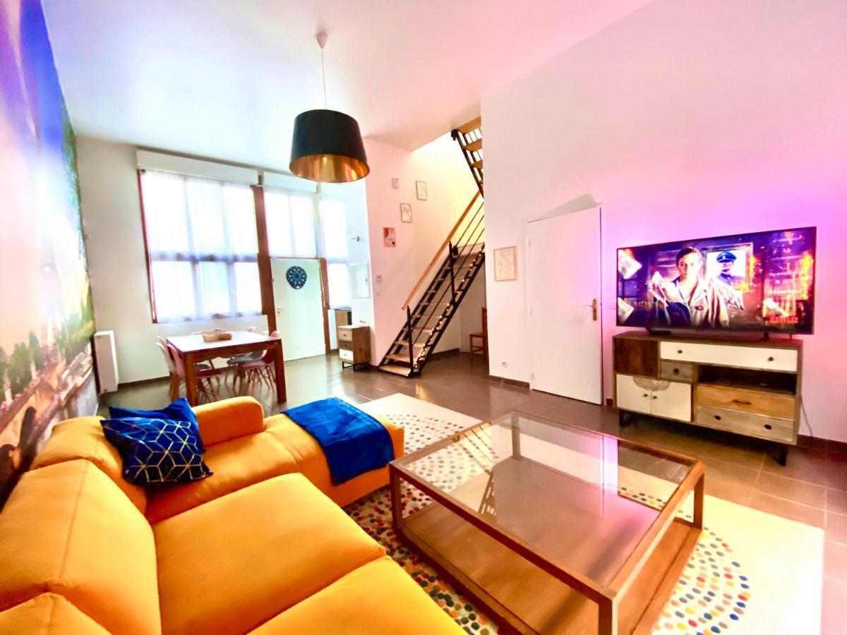 סן-דני Magnifique Villa Avec Jacuzzi Au Pied Du Stade מראה חיצוני תמונה