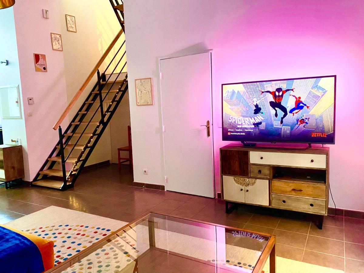סן-דני Magnifique Villa Avec Jacuzzi Au Pied Du Stade מראה חיצוני תמונה
