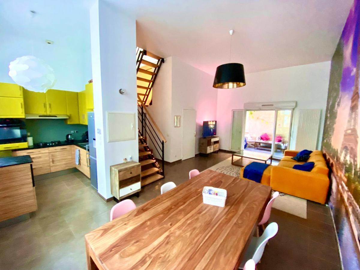 סן-דני Magnifique Villa Avec Jacuzzi Au Pied Du Stade מראה חיצוני תמונה