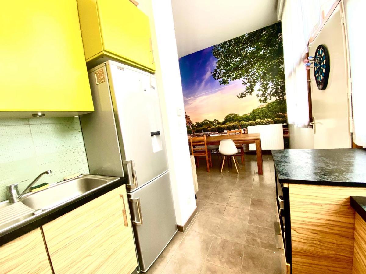סן-דני Magnifique Villa Avec Jacuzzi Au Pied Du Stade מראה חיצוני תמונה