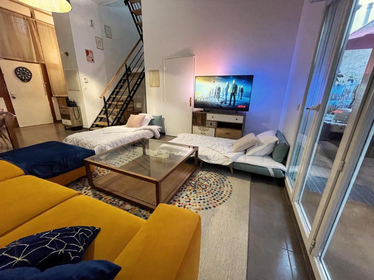 סן-דני Magnifique Villa Avec Jacuzzi Au Pied Du Stade מראה חיצוני תמונה