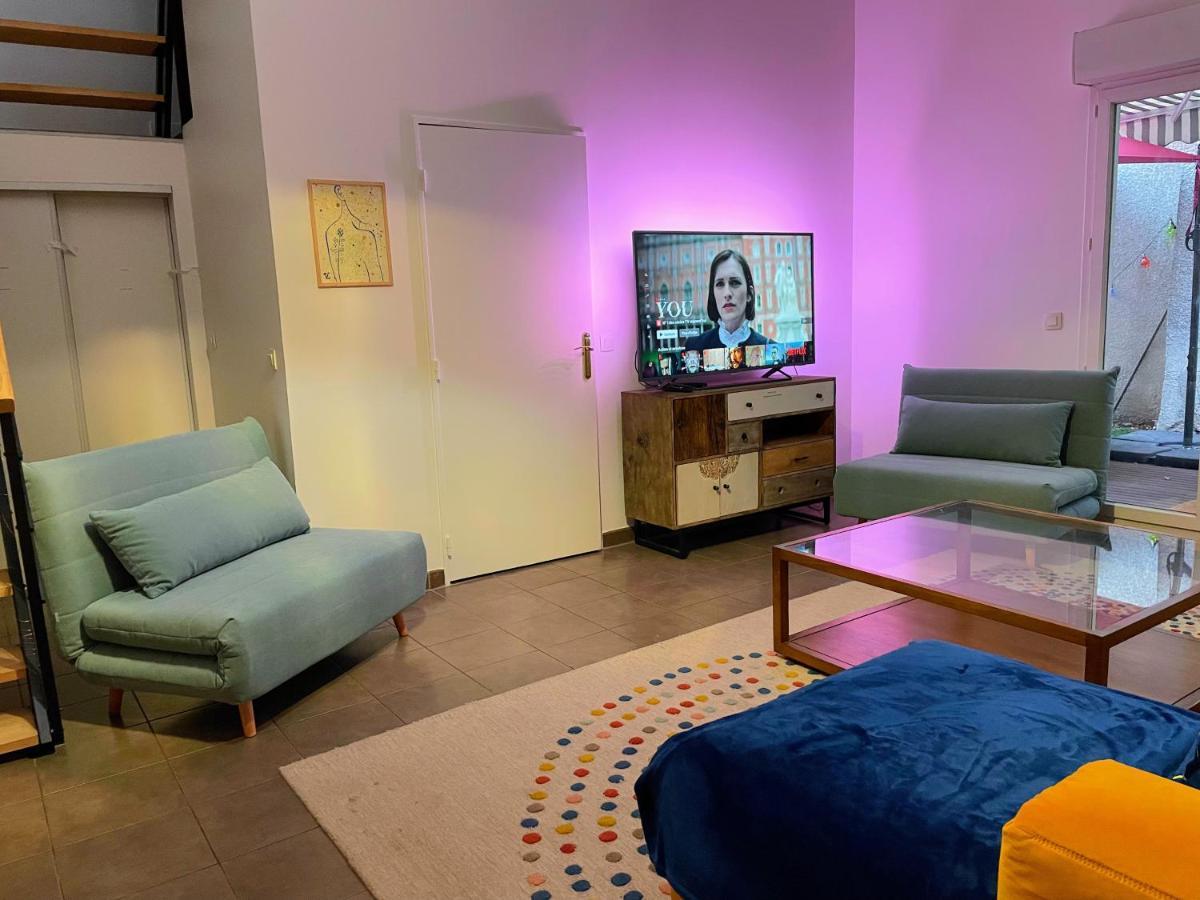 סן-דני Magnifique Villa Avec Jacuzzi Au Pied Du Stade מראה חיצוני תמונה